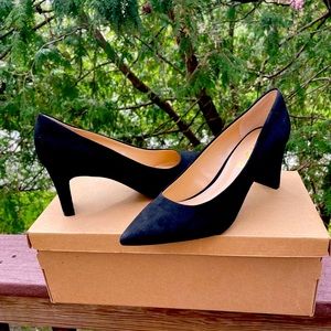 Unisa Black Suede Pumps , Size 10, Brand New, 3 inch heel
